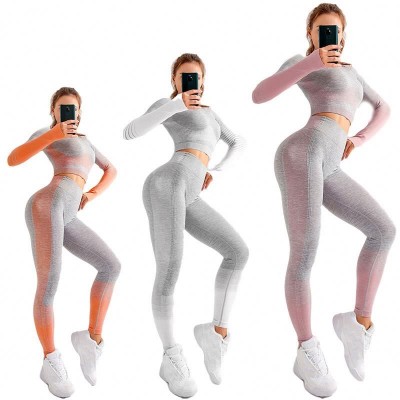 2020 New Women Seamless Yoga Set