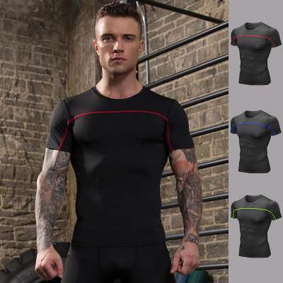 Quick Dry Plus Size Gym T Shirt Men Sport