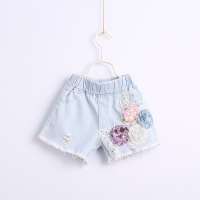 2019 latest hot sale girl casual fashion wild denim shorts variety styles baby summer boutique children bermuda shorts  for kids